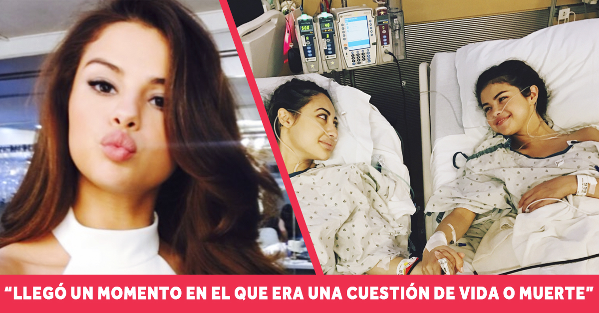 La cantante Selena Gomez da un discurso muy personal para concienciar sobre la dura enfermedad que sufre