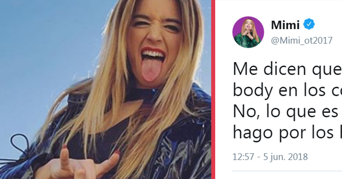 Mimi de OT se gana los aplausos por un comentario anti-machismo tras el body de su último concierto